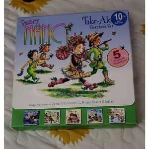 NEW FANCY NANCY TAKE ALONG STORYBOOK SET